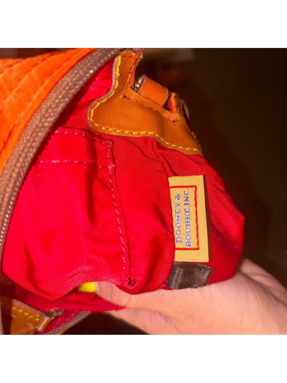 Dooney & Bourke Nylon Crossbody with Leather Adjustable Strap - Picture 6 of 13
